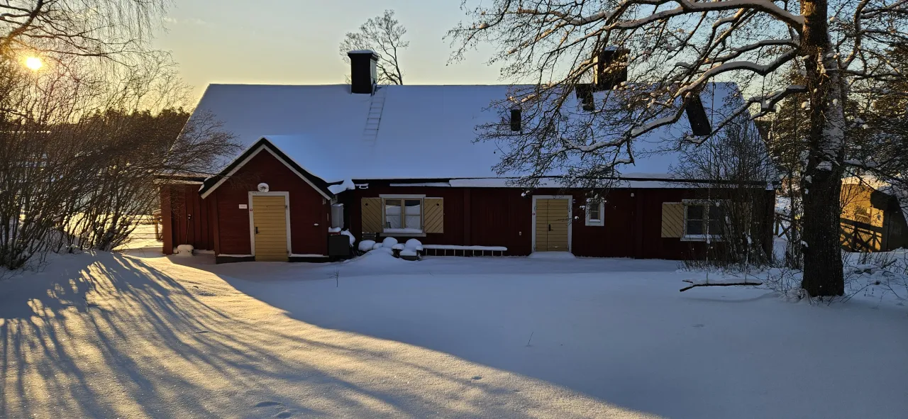 Hotellet på vintern